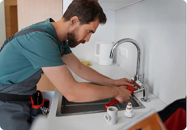 Encanador de emergência para resolver urgências na residência